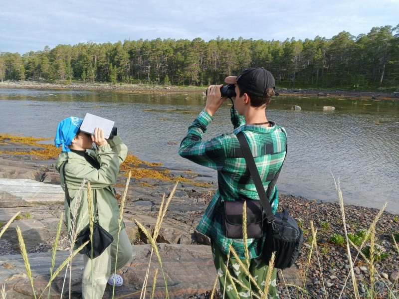 Летняя комплексная выездная биологическая практика на Белое море совместно с 67 школой (2)